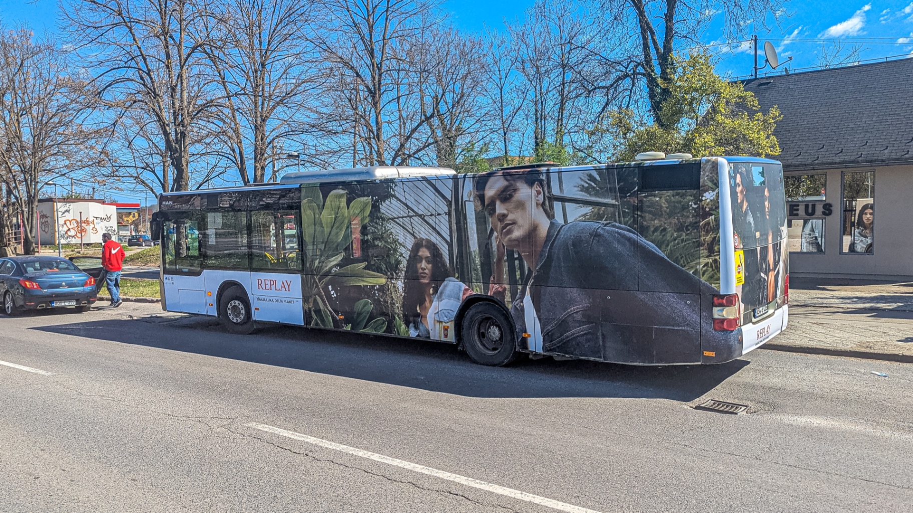 Bus Wrap Street