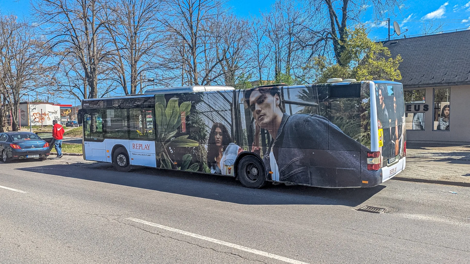Bus Wrap Street