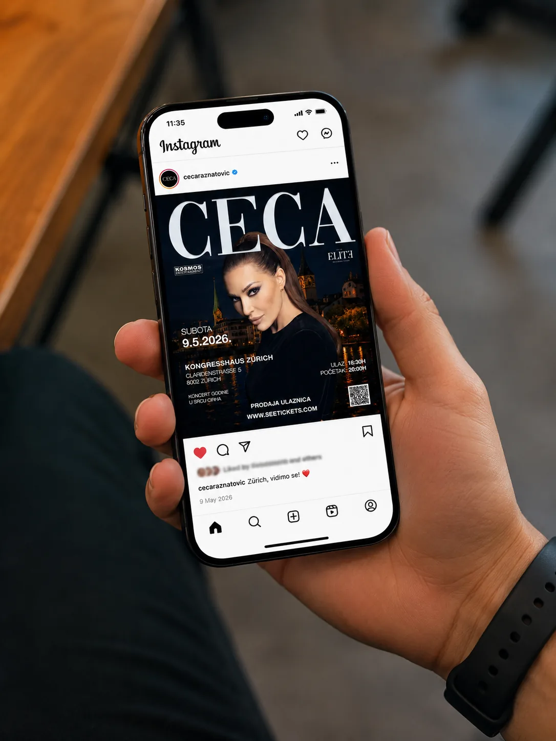 Ceca, Zürich