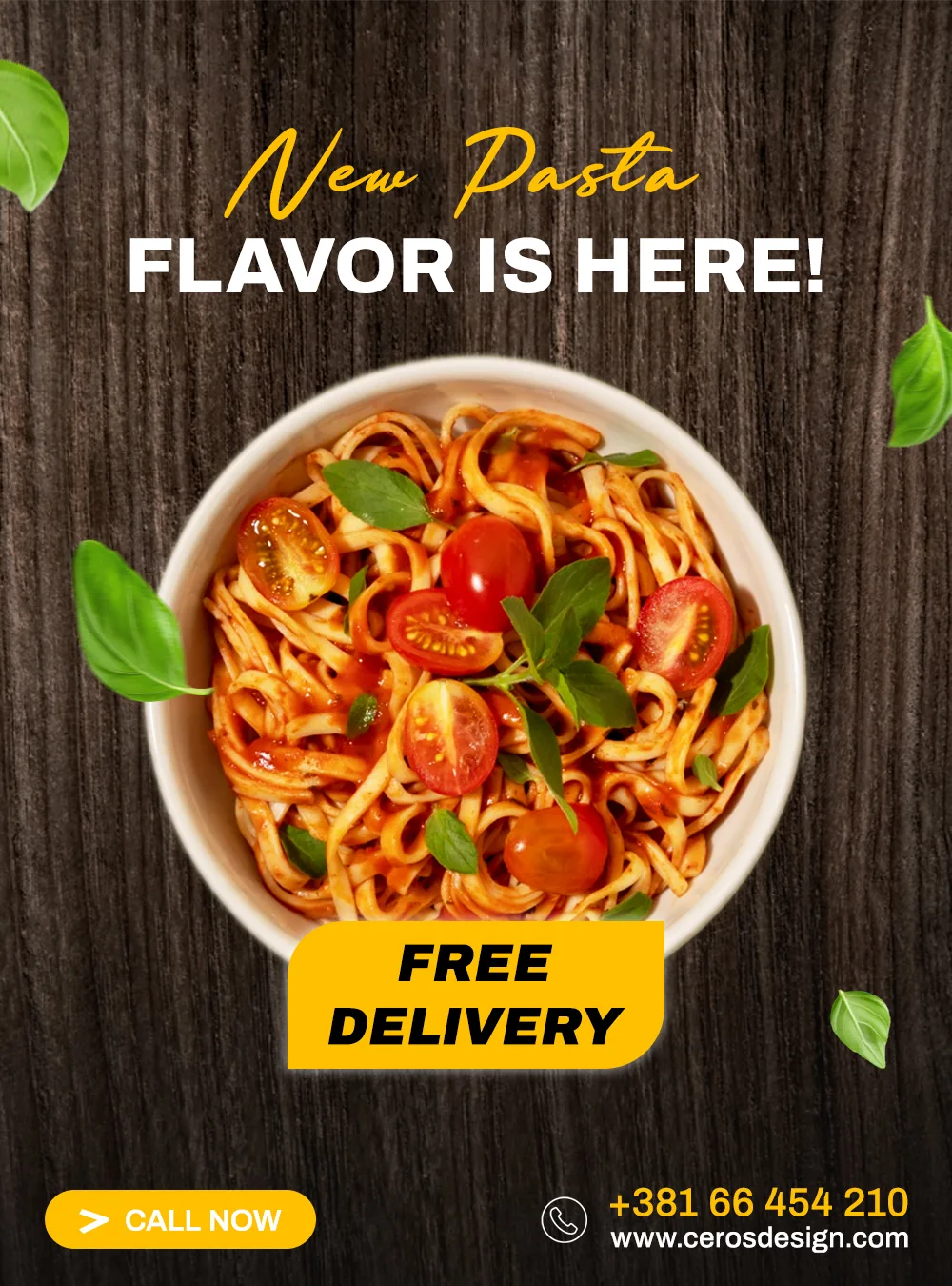 New Pasta Flavor